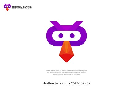 Creative Owl Symbol for Career Services
