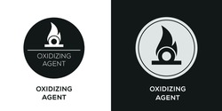 Creative (Oxidizing agent) Icon, Vector sign.