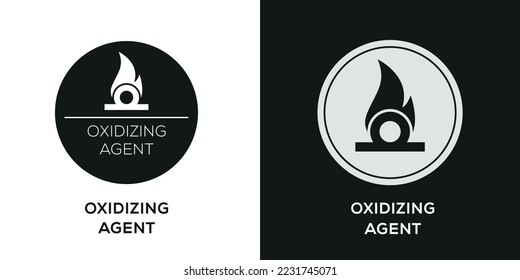 Creative (Oxidizing agent) Icon, Vector sign.