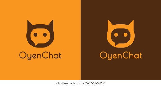 Creative Oyen Chat Logo Design