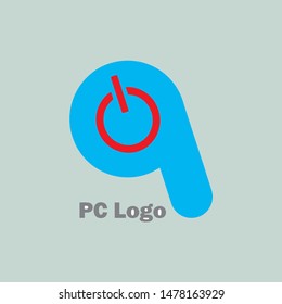 creative P letter logo template