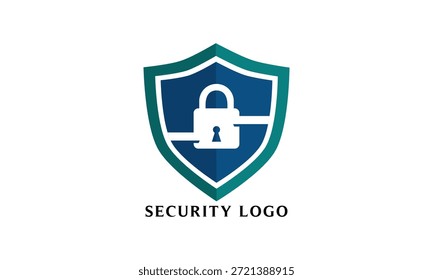 Plantilla de logotipo de símbolo de candado creativo
