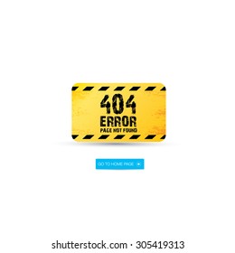 Creative page not found, 404 error design template