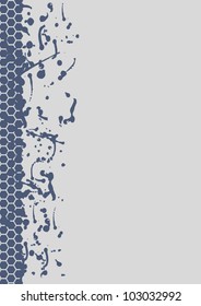 Creative paint background