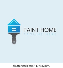 Creative Paint home painter logo design template