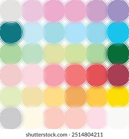 Fondo de pantalla de pintura creativa y diseño creativo de la cubierta del círculo