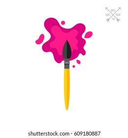 Creative Painting Concept Icon