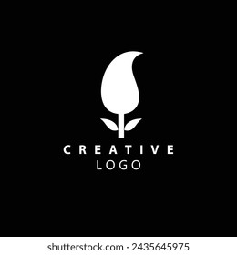 Logo de Creative Paisley Vector de diseño, logotipo de empresa, logotipo de empresa.