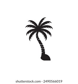 creative palm tree element logo.logo can be for Business,holiday, Arabic and label.