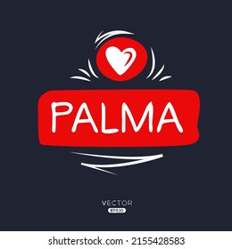 Creative (Palma city) love design.