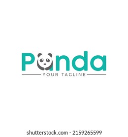Creative Panda Logo Icon Vector Illustration