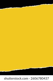 Creative paper tear effect background design vector