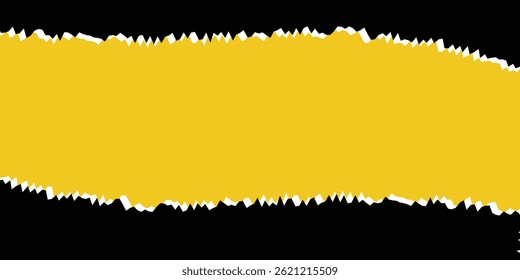 Creative paper tear effect background design vector illustration