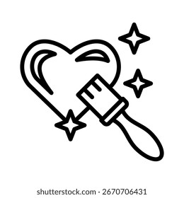 Elemento Ícone Criativo Paixão Para Design