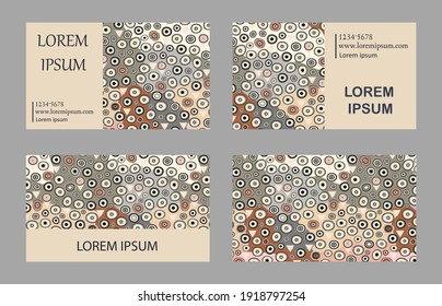 Kreative, pastellfarbene, handgezeichnet. Design für Poster, Karte, Einladung, Platzierung, Broschüre, Vektorgrafik