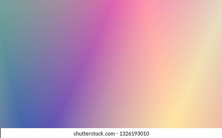 Creative pastel color gradient background. Futuristic template. Vector illustration. For printed products, covers, wallpaper