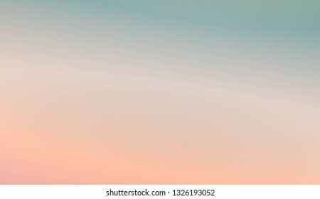 Creative pastel color gradient background. Futuristic template. Vector illustration. For printed products, covers, wallpaper