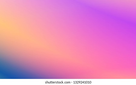 Creative pastel color gradient background. Futuristic template. Vector illustration. For printed products, covers, wallpaper