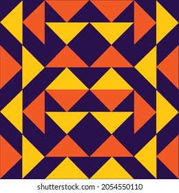 Creative pattern art design template