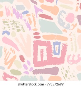 Creative pattern. Artistic universal background. Hand Drawn textures. Design for poster, card, invitation, header, cover, placard, brochure, flyer.