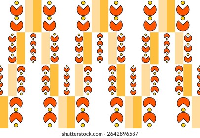 Creative pattern design abstract art digital artwork colorful background vibrant composition, seamless pattern