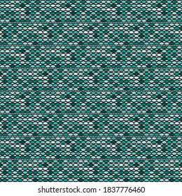 Creative pattern with dots of various shades of green on white background.Vector eps 8
