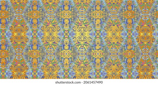 Creative patterned background for web design. Multicolor rainbow pattern. Vector illustration eps-10