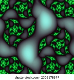 Creative patterned texture in the form of a square, vector eps 10