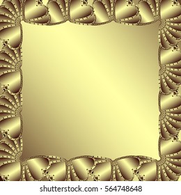 Creative patterned texture in the form of a square tile (vector EPS 10)
