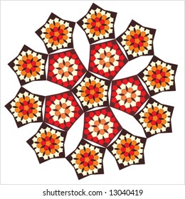 Creative pattern.Vector.