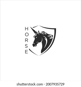 Creative pegasus Logo Icon Vector Design Illustration