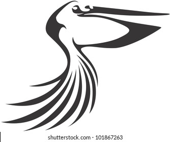 Creative Pelican Illustration