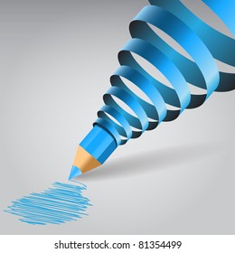 Creative Pencil Background