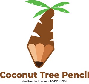 Creative Pencil Logo Stock Image