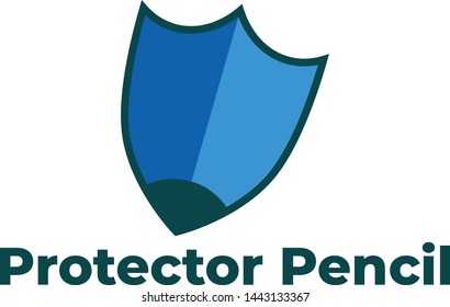 Creative Pencil Logo Stock Image
