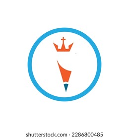 creative Pencil logo vector  illustration design template