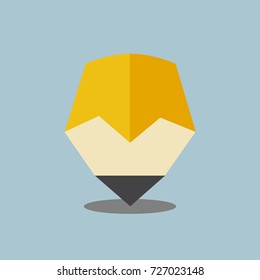 Creative pencil logo/icon design.