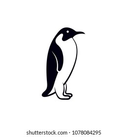 creative Penguin vector graphic abstract template