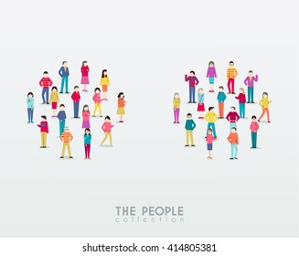 Creative People Icon Collection Vector Design
