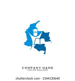 Creative people logo design template