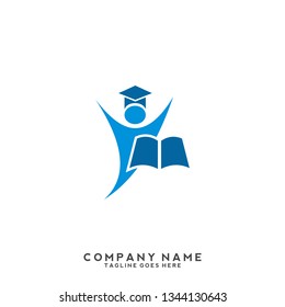 Creative people logo design template