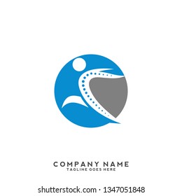 Creative people logo design template