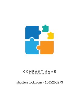 Creative people logo design template