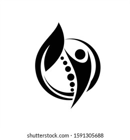 Creative people logo design template