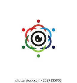 Creative People Logo Template Design Vector Illustration Design