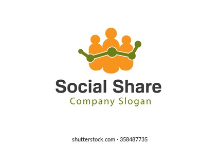 Creative People Traffic Leads Business Logo Vector Design Illustration