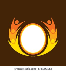 creative people united icon design