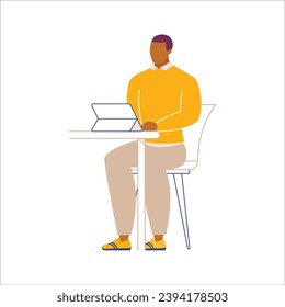 Creative People Working Vector Illustration