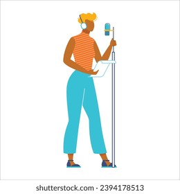 Creative People Working Vector Illustration