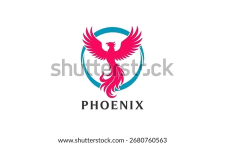 Creative Phoenix Bird Logo Template